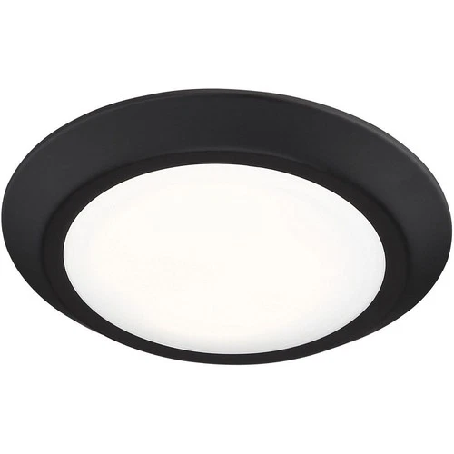 Verge - 15W 1 LED Flush Mount - 1.25 Inches high-Earth Black Finish Flush Mount - Picture 10 of 12