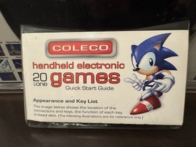 Coleco Handheld Sega Master System Game Gear 20 Games - Sealed New NIB