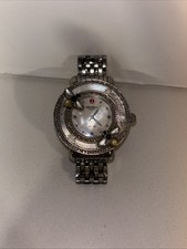 Michele Cloette Bumble Bee Limited Edition Diamond Watch-new Battery Working