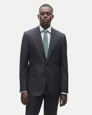 J. CREW Ludlow Slim-fit suit jacket in Italian worsted wool Dark Navy 42 R BZ634