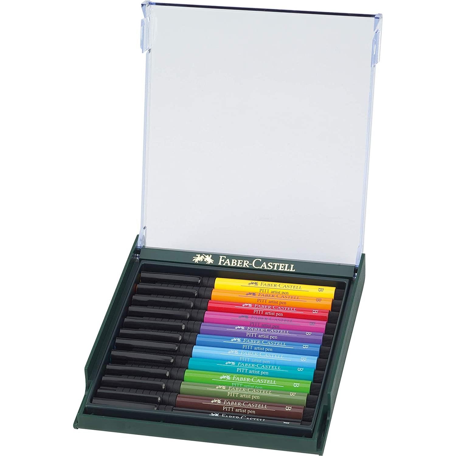 Feutres à pointe pinceau Pitt Artist Pen Faber-Castell dessin et manga
