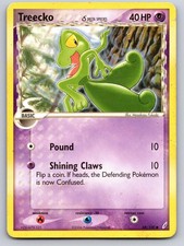 TREECKO Δ 68/100 COMMON CRYSTAL GUARDIANS POKEMON MP