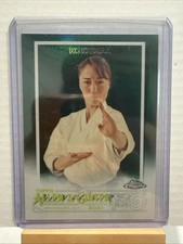 2020 Topps Allen & Ginter Chrome Green Refractor 25/99 Sakura Kokumai #201