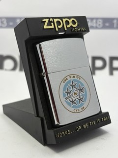 VINTAGE 1986 ZIPPO LIGHTER 'USS NIMITZ CVN 68' BOXED
