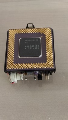 CPU PROZESSOR INTEL PENTIUM I 133MHz A80502133 SY022 + LÜFTER (SOCKEL-7) OK