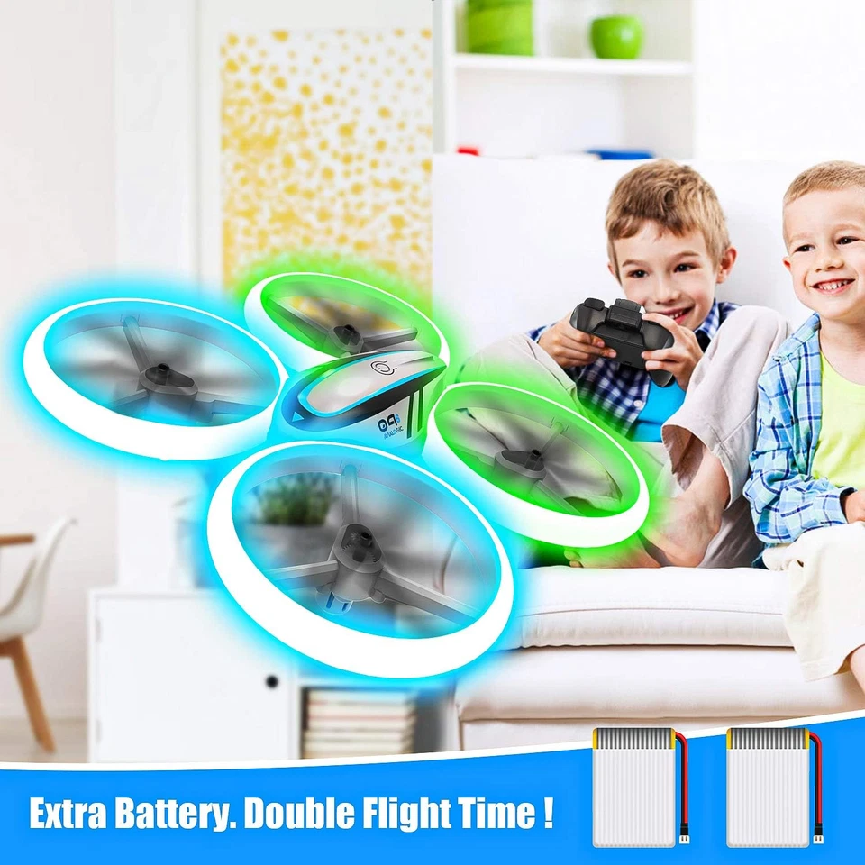 Drones Q9S para niños, Drone RC con retención de altura y modo sin cabeza, Cuadricóptero con Foto 4 de 4