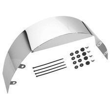 Trans-dapt 5.5 In Wide Chrome Fan Shroud- 9454 Trans-dapt 5.5 In Wide Chrome Fan Shroud- 9454