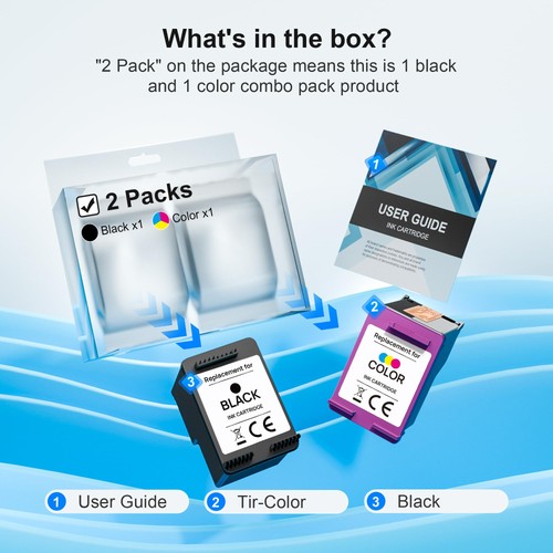 64XL Ink Cartridge Replacement for HP Ink 64 HP 64 Ink for HP 64XL Ink Cartri... - Picture 5 of 9