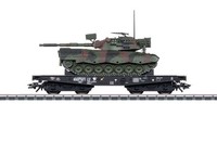MäRklin 48878, Flachwagen Beladen Mit Bw Leopard 1A1, Db, Neu & Ovp, H0 Ac