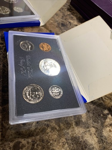 2 US Mint Proof Sets 1969 & 1971 W Original Packaging OGP - 第 4/10 張圖片