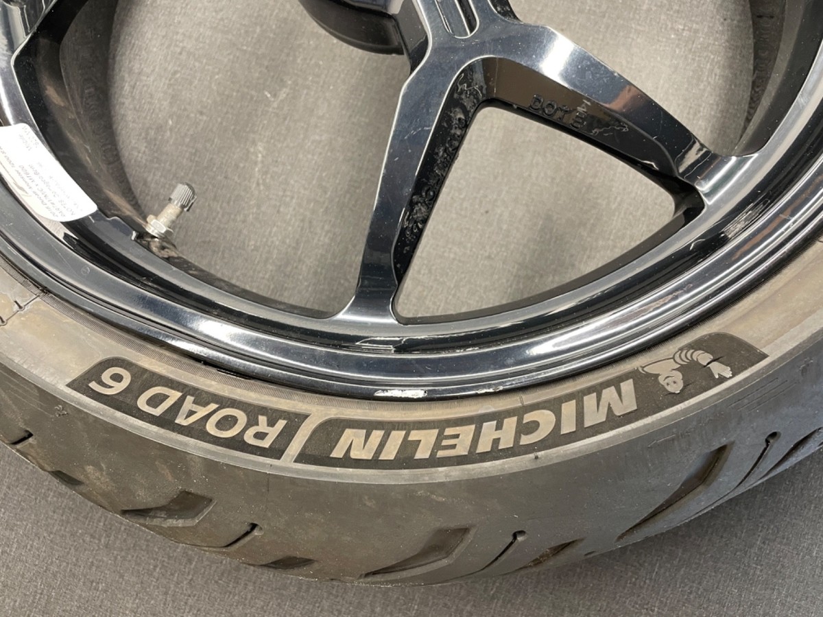 2015 Ducati Monster 1200 S Rear Wheel Black Dented & Scratched OEM