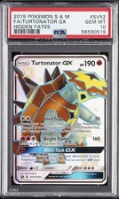 2019 POKEMON SUN & MOON HIDDEN FATES #SV52 FULL ART/TURTONATOR GX PSA 10 on eBay