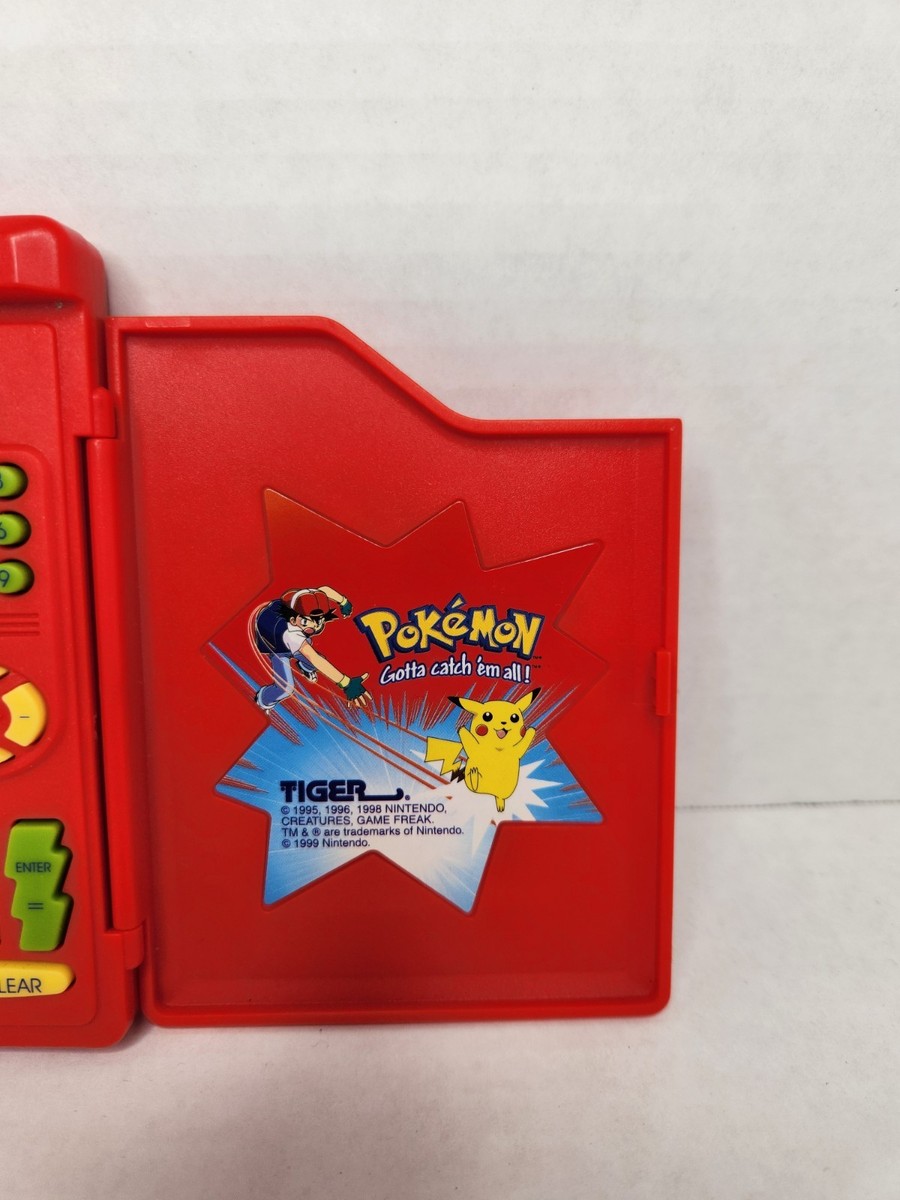 1990's Vintage Pokémon Pokedex Handheld Game Tiger Electronics