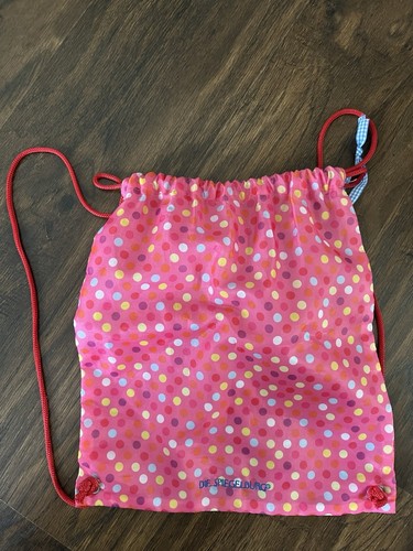 Turnbeutel Mädchen rosa gepunktet 30*33 cm Neu - Bild 1 von 1