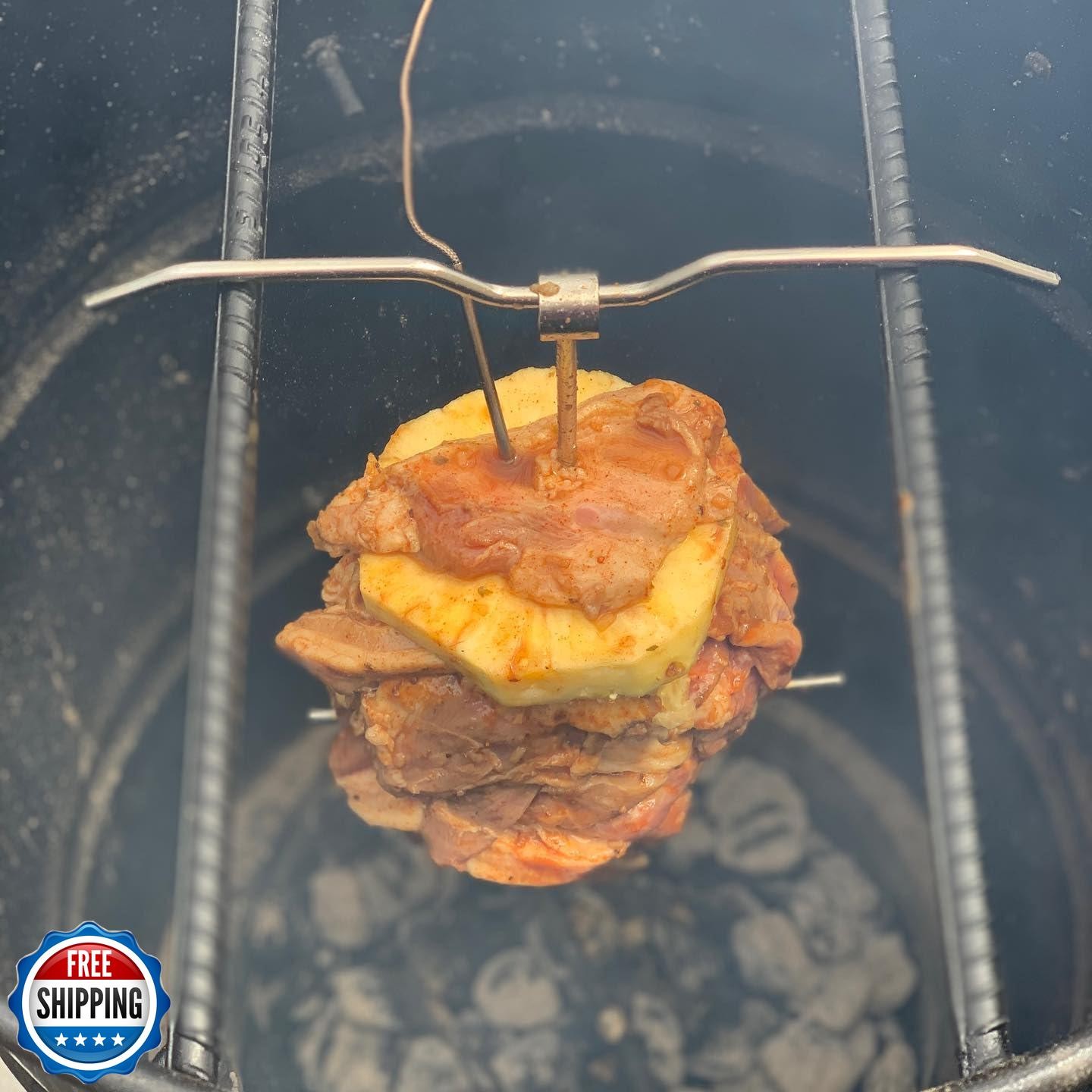 EasiBBQ Turkey Hanger Hook for Pit Barrel Cooker Smoker All Purpo