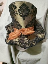 T6 Tea Party Vixen Costume hat, For Mad Hatter-inspired outfit. Small 19 Inch