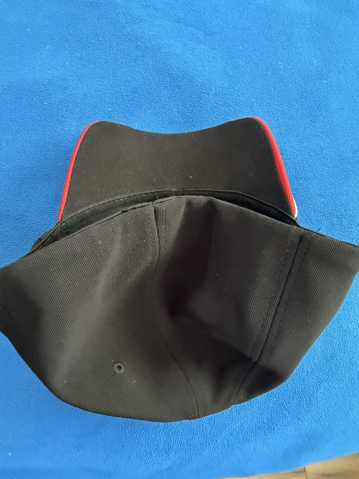 Gorra/gorra de béisbol Corvette negra y roja OSFM Foto 3 de 4