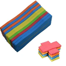 20pcs Foam EVA Rig Winders Sea Fishing Hook Lure Line Feathers Storage Board