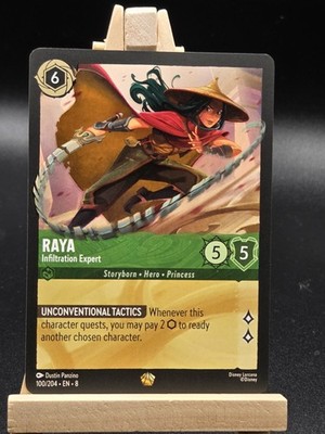 Raya - Infiltration Expert 100/204 Reign of Jafar Regular Disney Lorcana TCG 