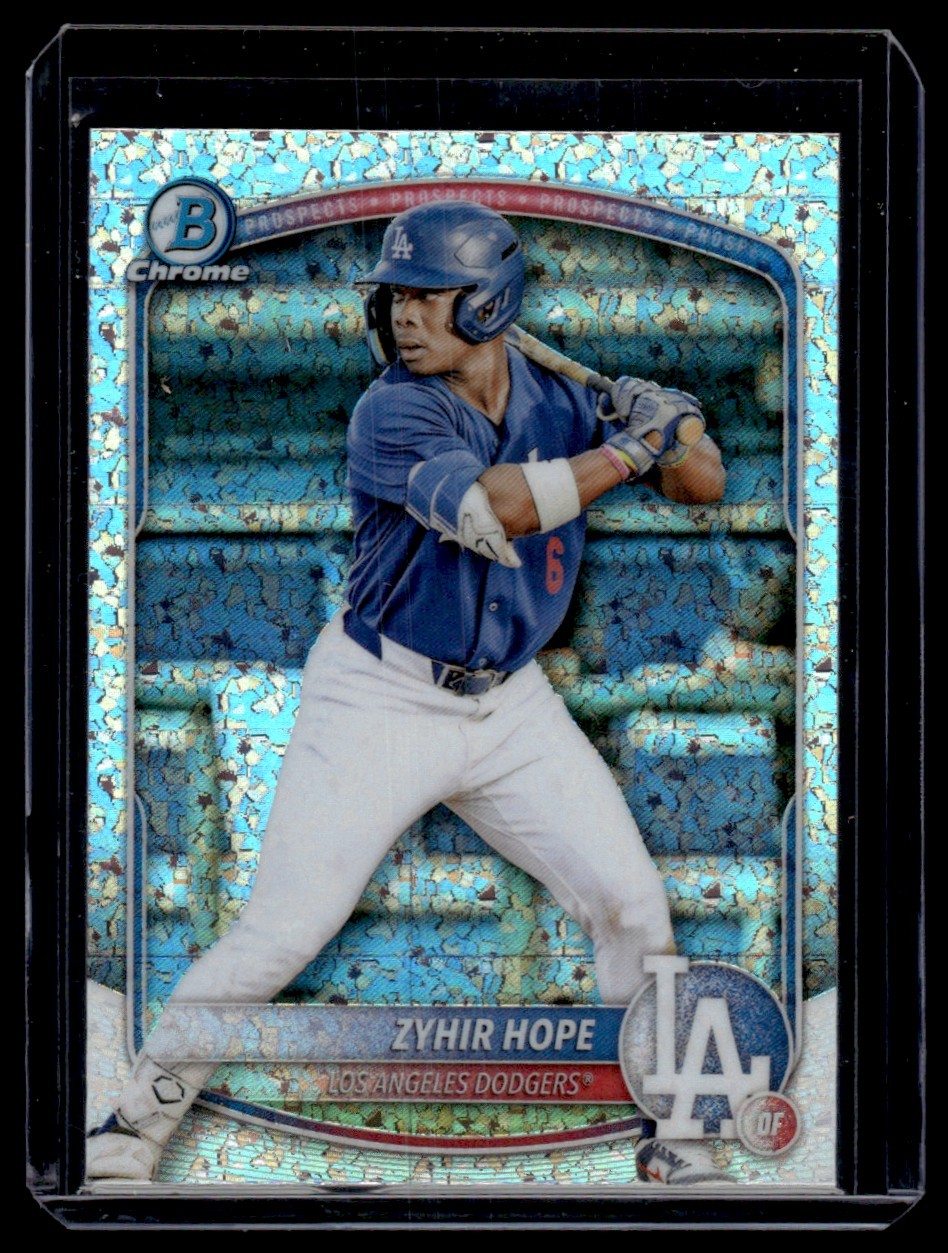 ZYHIR HOPE 2025 BOWMAN CHROME #BCP-2 MINI DIAMOND REFRACTOR