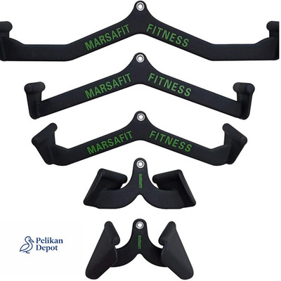 Rowing T Bar Pulley Cable Machine Attachments Bicep Curl Tricep Lat Pulldown Bar