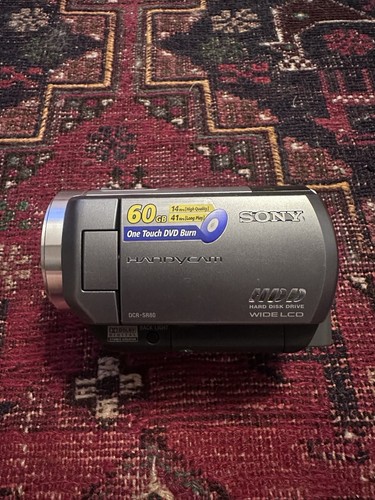 Sony Handycam DCR-SR80 (60 GB) Hard Drive Digital Handheld Camcorder No Charger