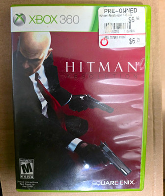 Square Enix Hitman: Absolution (Microsoft Xbox 360) M Action Hitman Series