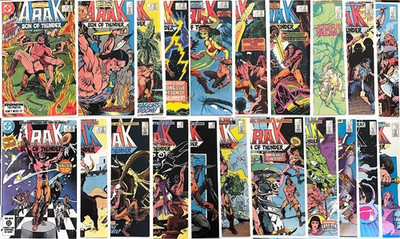 Arak Son of Thunder #30-50 (DC Comics 1984) Lot of 21