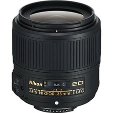 【】Nikon AF-S NIKKOR 35mm f/1.8G ED Lens