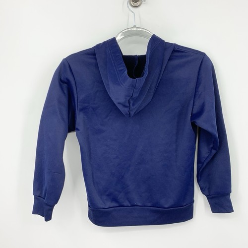 Maine Mariners Kids Size Medium Hoodie Athletic Knit Blue Fleece Sweatshirt Top - Picture 4 of 8