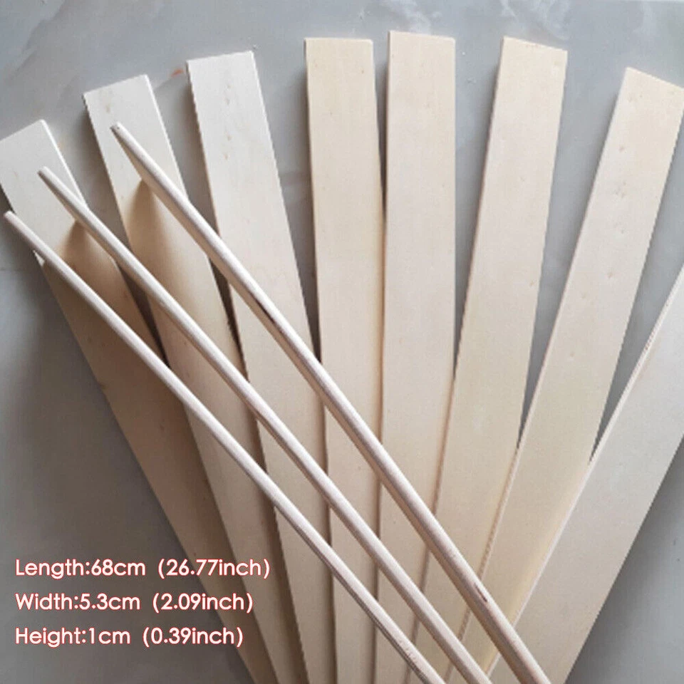 10pcs Replacement Bed Slats Multi-Layer Wooden Bed Slats Sofa Bed DIY Material - Image 4 of 4