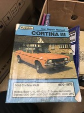 Autodata Ford Cotrina Mk3 Manual 70-76 