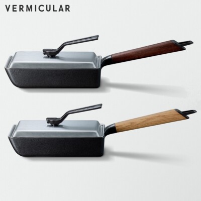 VERMICULAR Frying Pan EGG & TOAST with Exclusive Stainless Steel Lid JAPAN NEW