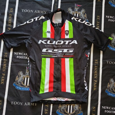 Vintage GSG Global Sports Gear Cycling Bike Bicycle Jersey Shirt