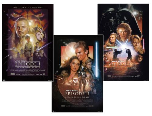 Star Wars Episode I-III Poster 3er-Set 61 x 91,5 cm - Bild 1 von 4