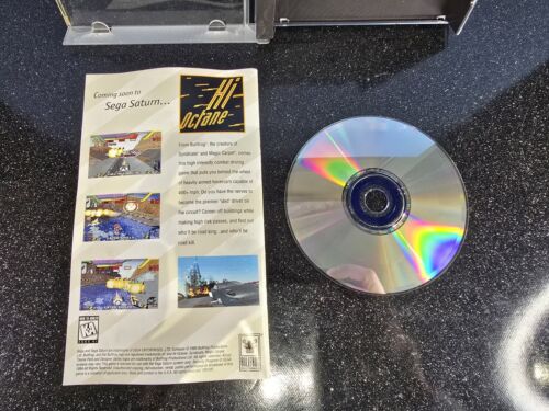 Theme Park - Sega Saturn Video Game USA NTSC Complete With Manual 1995 - Picture 15 of 16