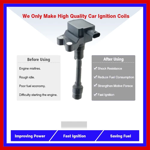 1PC Ignition Coil UFD736 for Ford EcoSport Fiesta 1.0L L3 2014-2016 UF736 - Picture 5 of 7