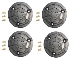 Gummiteller Gummiauflage Zippo Hebebühne incl Schrauben Satz mit 4 Stück