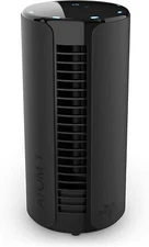 Vornado ATOM 1 Compact 4 Speed Oscillating Tower Air Circulator Fan