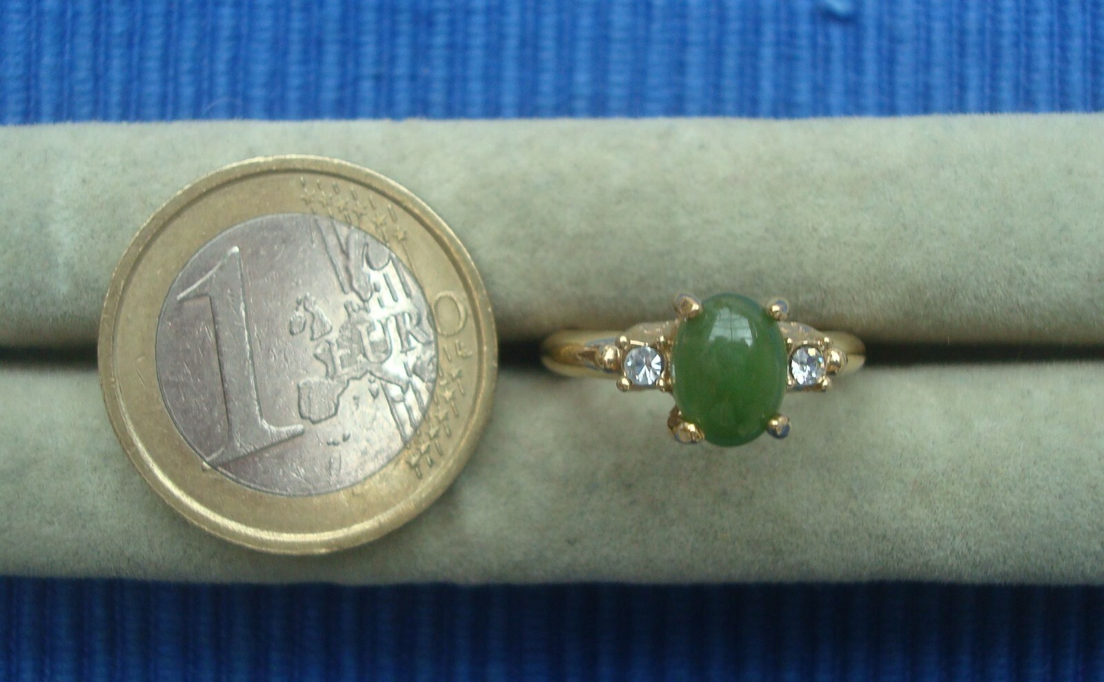 Bague plaqué or et strass diamant AVON B26C le cadeau idéal pour femme