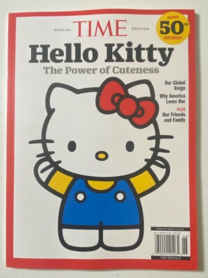 HELLO KITTY - The Power Of Cuteness 50th Bday 2024 TIME MAGAZINE SPECIAL EDITION