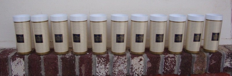 Kent Cigarette Thermo-Serv Tumbler Set of 11 /Div. Westbend USA/Vintage
