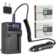 Travel Charger 2 battery for Sony BK1 DSC-S750 S780 S950 S980 W180 W190 W370