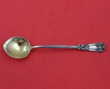 Iris by Durgin-Gorham Sterling Silver Chocolate Spoon Gold Washed 5 1/2"