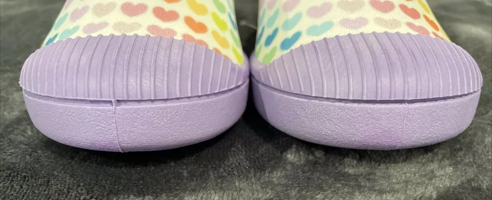 Western Chief сердце многоцветный поскользнуться на кроссовки обувь ребенка ясельного возраста девочки 9 новый без ярлыка - Изображение 4 из 4