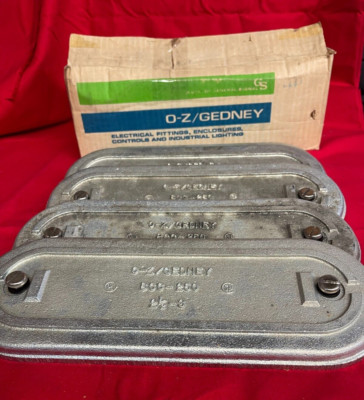 O-Z GEDNEY CONDUIT BODY COVER BCC-250 FOR 2-1/2'' BODY COVER PLATE TYPE CLIP-ON