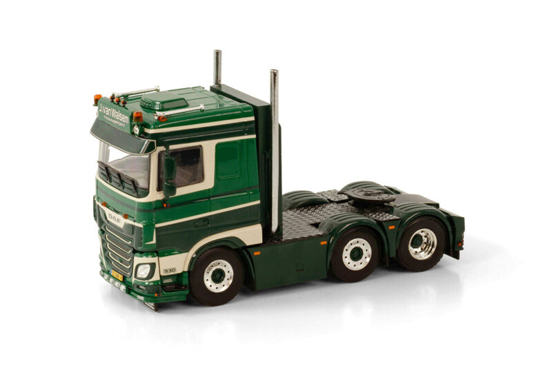 自動車 WSI 01-1491 NIEUWLDND DAF XF 1/50 WSI 1/50 FOR DAF XF SPACE CAB MY2017 6X2 TWINSTEER J. VAN
