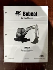 Bobcat Workshop Repair Compact Excavator E35 Service Manual- 6990712