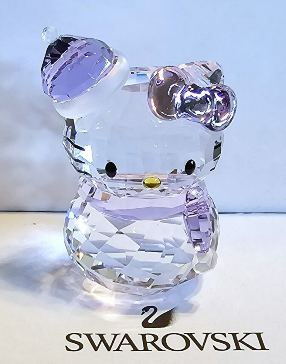 😻 Swarovski Crystal 2013 L.E. Sanrio, SMALL, Snowman Hello