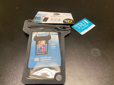 Nite Ize RunOff IP67 Waterproof Phone Pouch with Lanyard and Zipper - Charcoal